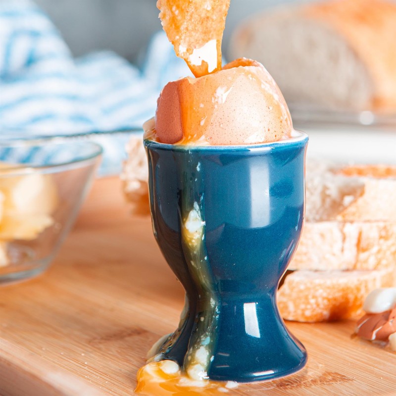 Argon Tableware Coloured Ceramic Egg Cups - Pack of 2