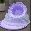 Tupperware Jel Ring Mold 6 cups in Lilac purple