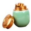 Alipis Celadon Tea Holders Snack Sugar Container for Coffee Bar