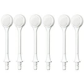 Panasonic EW0985-W Tongue Polishing Nozzle, Replacement Nozzle, For Jet Washer Dolls, Pack of 2 x 3 (Total of 6 Pieces)