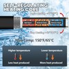 49.5FT(3FT~200FT) Heat Tape for Water Pipes, -40°F Deicing Heating Cable,