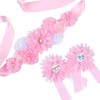 Jacsoii Maternity Sash Set Mom Daddy to Be Corsage Baby