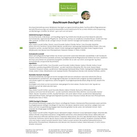 Sanct Bernhard Shower Gel Set 6 x 100 ml