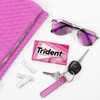 Trident Bubblegum Sugar Free Gum, 3 Packs of 14 Pieces