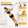 HPYGN Door Anchor for Resistance Bands, Home-Gym Workout Exercise Yellow
