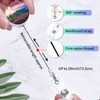 2 Pack Retractable Badge Holders Cute Badge Reel Badge Clip