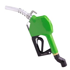 GIAYOGO 3/4" NPT Automatic Shut-Off Fuel Nozzle,Fuel Transfer Pump Nozzle,Cold Weather Applications 13/16"Spout,16GPM Flow Fuel Hose Connector Swivel for Gasoline Diesel Kerosene E15 up to B20,E15