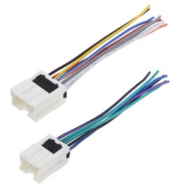 The Lord of the Tools 1 Set Car Radio Stereo Wiring Harness Plug Connector Compatible with Altima Frontier Maxima Quest Sentra 240SX 350Z G20 G35 I30 Q45 QX4 G35 I30 Q45