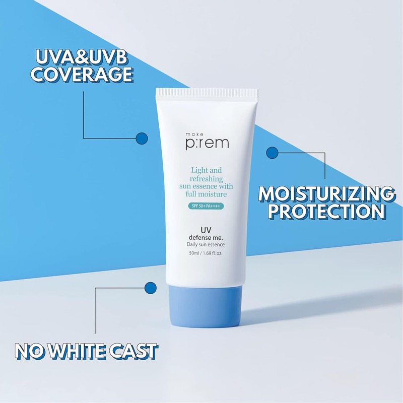 make p:rem [make p:rem]UV Defense Me Daily Sun Essence 50ml