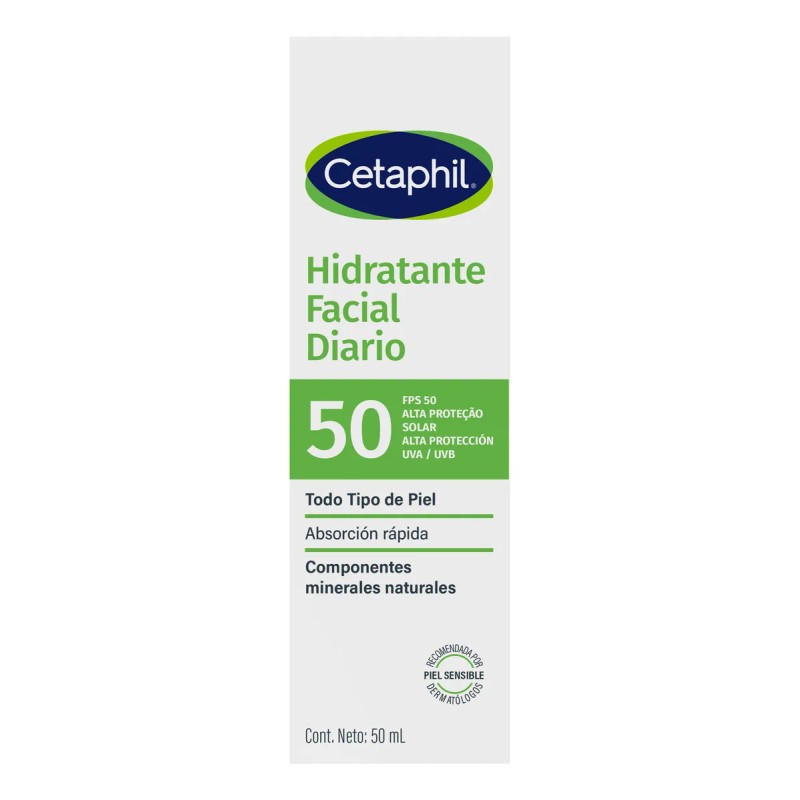 Hidratante Facial Diario Alta Protección Uva Uvb Fps Todo Tipo