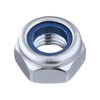 Locking Nuts M7 Galvanised Steel - DIN 985 - Stop