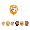30 PCS Coffee Balloons, 6 Styles of Coffee Themed Balloons