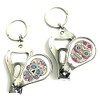 SUREG Sugar Skull Design Nail Clipper Bottle Opener Keychain 2