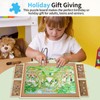 500 Piece Puzzle Board with Drawers, Small Puzzle Board 14"