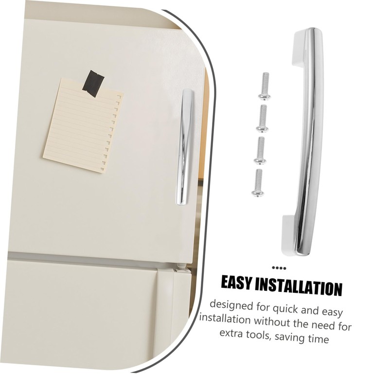 Gatuida Refrigerator Door Handle Replacement Nonslip Plastic Pull Bar for