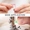 Fish Mouth Sewing Machine Needle Threader, 20Pcs Elderly Guide Needle