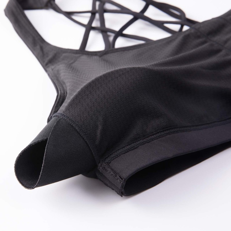 CRZ YOGA Sujetadores Deportivos con Tiras para Mujer Tops de