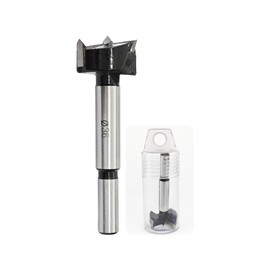 PDETVEO Forstner Drill Bit 36mm (1.42") Tungsten Carbide Woods Drilling Tool, Precision Hinge Hole Cutter for Woodworking, Hard Wood Soft Wood Plywood