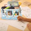qianshan Craft Organizer Tote Bag with Multiple Pockets, Large Art