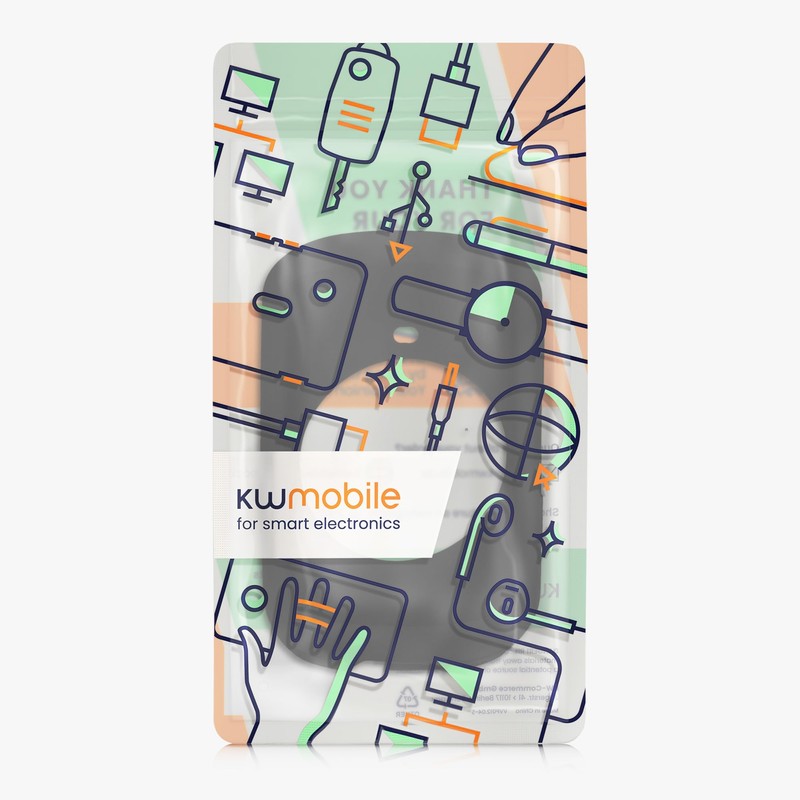 kwmobile Hülle kompatibel mit Garmin Edge 530 - Silikon GPS