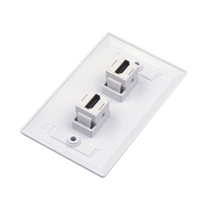 VCE 4K HDMI Keystone Jack 10-Pack, HDMI Female to Female