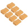 8Pcs RC XT60 Male to T Female Adapter One Piece