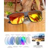 CIFOYA Polarized Sunglasses-for-Men Mens Sunglasses: Classic Sun Glasses with UV400