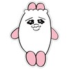 Kamiojapan Panchu Rabbit [Die Cut Sticker] Mini Deco Sticker / Panties