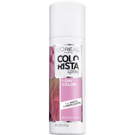 L'Oréal L'OREAL Paris Hair Color Colorista 1-Day Spray, Pastelpink, 2 Ounce - 2pk