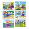 Didacti Juegos Rompecabezas 2 En 1 Gallina Pintadita Deporte 12