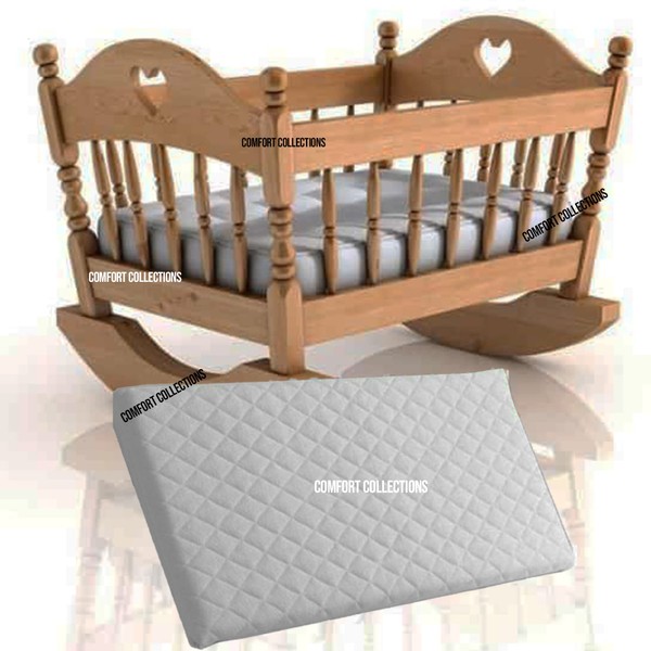 Comfort Collections Crib Mattress Waterproof Breathable Quilted Mattress Cover Toddler