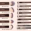 Maange 13 Brochas Maquillaje Profesional+bolsa+2 Esponjas Color Estilo 1