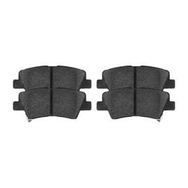 AutoShack 4pcs Rear Performance Ceramic Brake Pad Set Driver and Passenger Side Replacement for 2016-2021 Hyundai Tucson 2019-2023 Nexo 2017-2020 Kia Cadenza 2018-2020 Sportage 2.0L V6 AWD FWD PCD2098