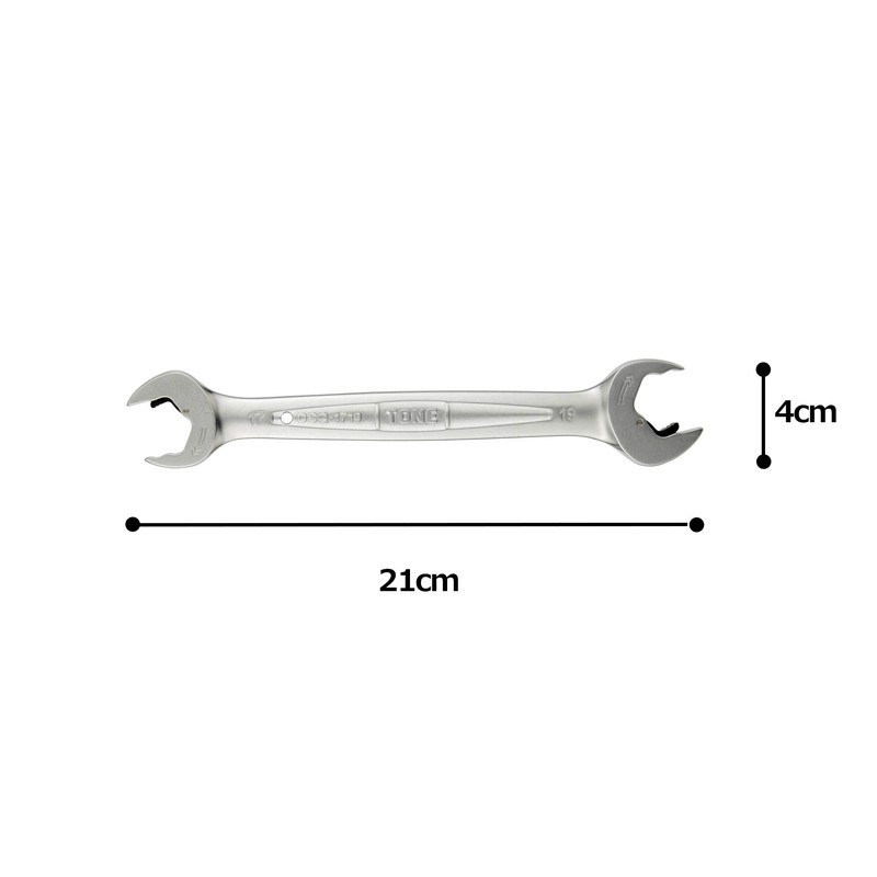 Tone DSQ-1719 Quick Spanner, Double Sided Width 0.7 x 0.7