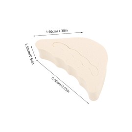 BESPORTBLE 8Pairs High Heel Cushion Inserts Slip Forefoot Pads for Comfortable Shoe Fit Unisex Half Adjusters for Weddings Parties Secure Discreet Design