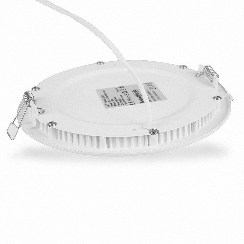 Mextronic LED recessed panel dimmable round LED recessed panel TAVO