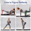 Lecute 5 Bandas De Resistencia Ligas Ejercicio Yoga Gym Fitness