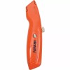 IRWIN UTILITY KNIVE RETRACTABLE HIGH-VIS ORANGE BOX CUTTER W/3 BLADES