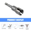yorpyep Wing Nut Driver, Slotted Hexagonal Handle 65 mm Electric