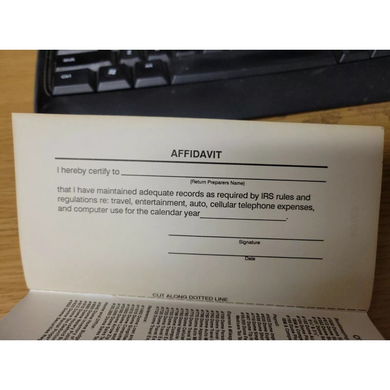 Dome Publishing Computer Use Log 790 6.25" X 3.25" Sheet