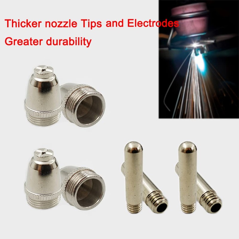 Plasma Cutter Consumables 50PCS WSD60 AG60 Non-Touch Pilot Arc Plasma