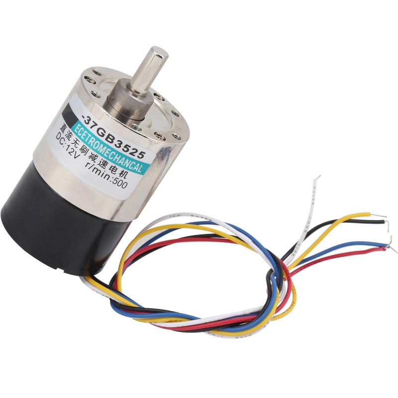 Brushless Motor Adjustable Speed CW/CCW DC12V with Bracket for Measuring