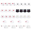 NBEADS 32 Pcs Replacement Spray Paint Caps, 8 Styles Universal