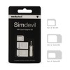 MediaDevil Simdevil 5-in-1 SIM Card Adapter Kit (Nano/Micro/Standard)