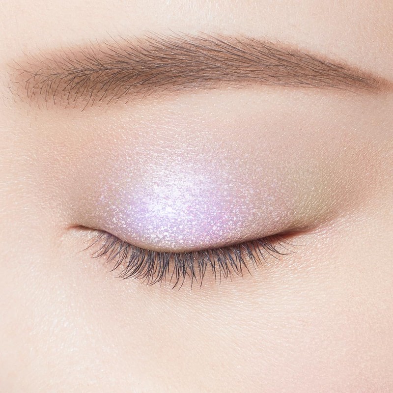 Kiss (キス) Sheer Glitter Eyes 55 Bubble 2.1g Iridescent Pearl