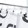 LIHAO 24 Pcs Stainless Steel Strong Curtain Clips Curtain Hooks