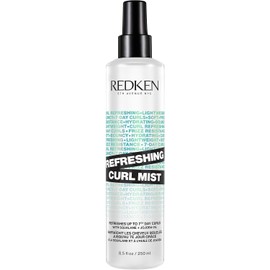 Redken Refreshing Curl Mist Tratamiento Sin Enjuague para Cabello Rizado, Hidrata y Define Rizos Hasta 7 Días, con Escualano y Aceite de Jojoba, 250 ml