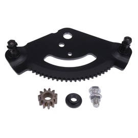 DUDSN 717-1550F Steering Gear Plate with Pinion Gear Compatible with MTD Cub Cadet Troy Bilt Replaces 717-1550 717-1550F 717-1550A 7171554 1193976
