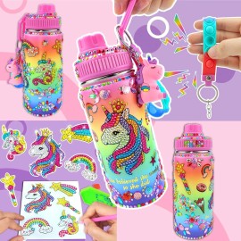 7july Decorate Your Own Water Bottle Kits For Girls Age 46810 stainless Steelu