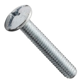 Centerline 8-32 x 1-1/8'' Truss Head Slot/Phillips Machine Screws for Pulls and Knobs, Zinc, 50-Pack